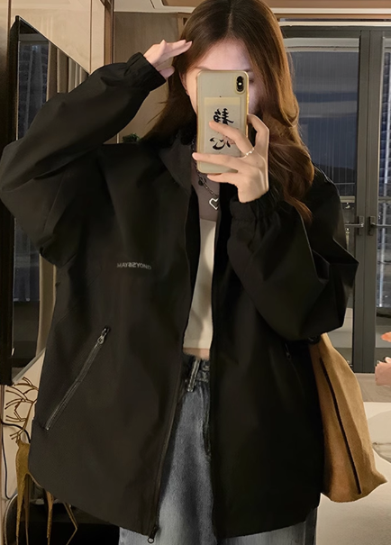 American stormtrooper coat female spring and autumn loose casual with late autumn winter cotton-padded jacket top tide